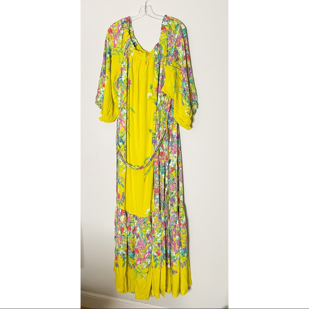 ANTHROPOLOGIE Eliora Off-The-Shoulder Maxi DRESS - Picture 8 of 15